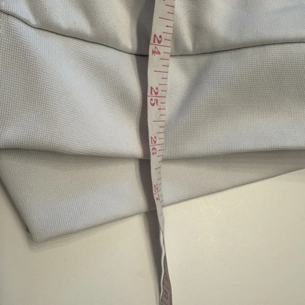 Nike Air Track Jacket Mens Medium White Black Colorblock Full‎ Zip Sportswear